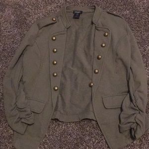 Olive green jacket